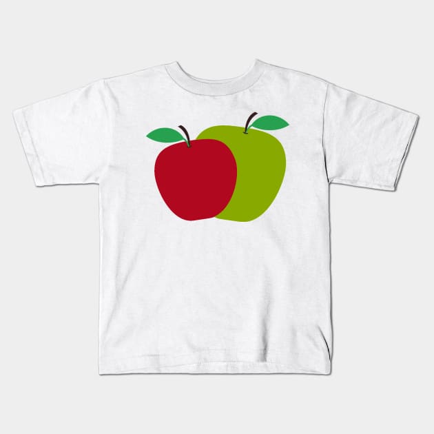 Apples Kids T-Shirt by Grazia